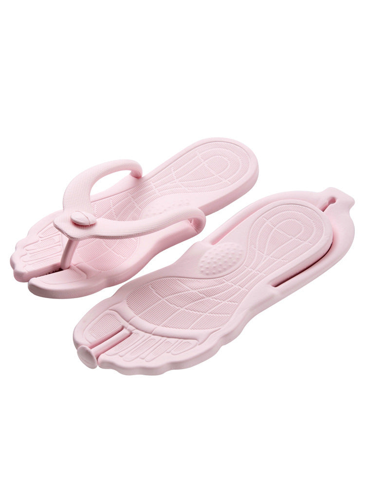 Tongs de Plage Pliables – Confort, Santé et Voyage Léger