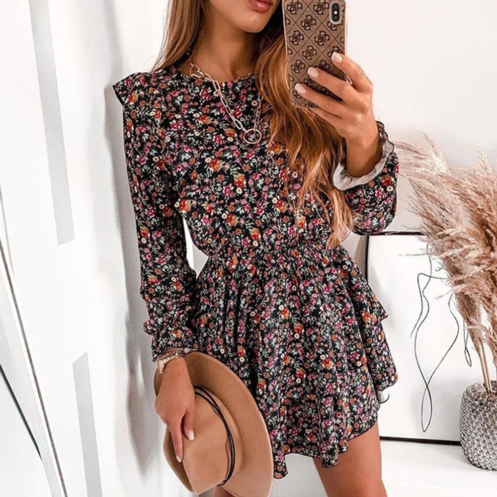 Robe Dentelle Fleurie Silhouette