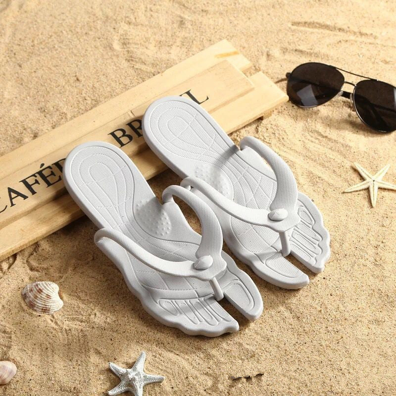 Tongs de Plage Pliables – Confort, Santé et Voyage Léger