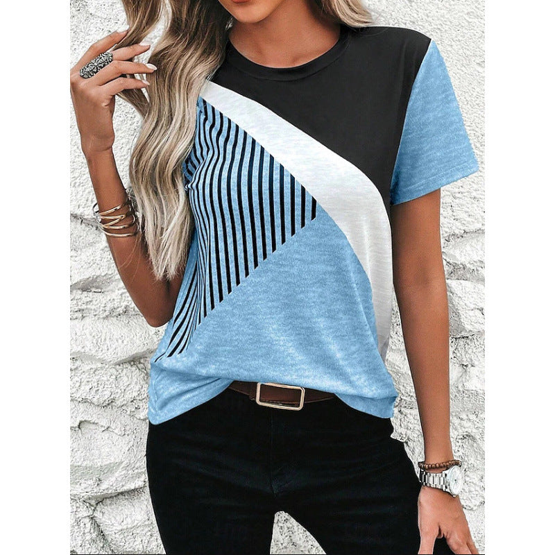 T-shirt Géométrique 3D