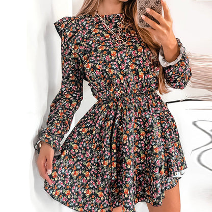 Robe Dentelle Fleurie Silhouette