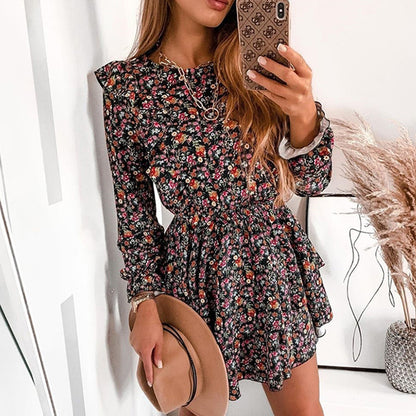 Robe Dentelle Fleurie Silhouette