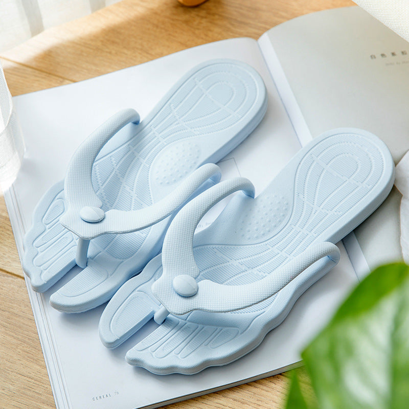 Tongs de Plage Pliables – Confort, Santé et Voyage Léger
