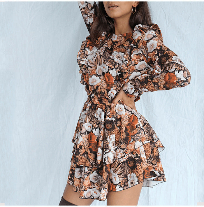 Robe Dentelle Fleurie Silhouette