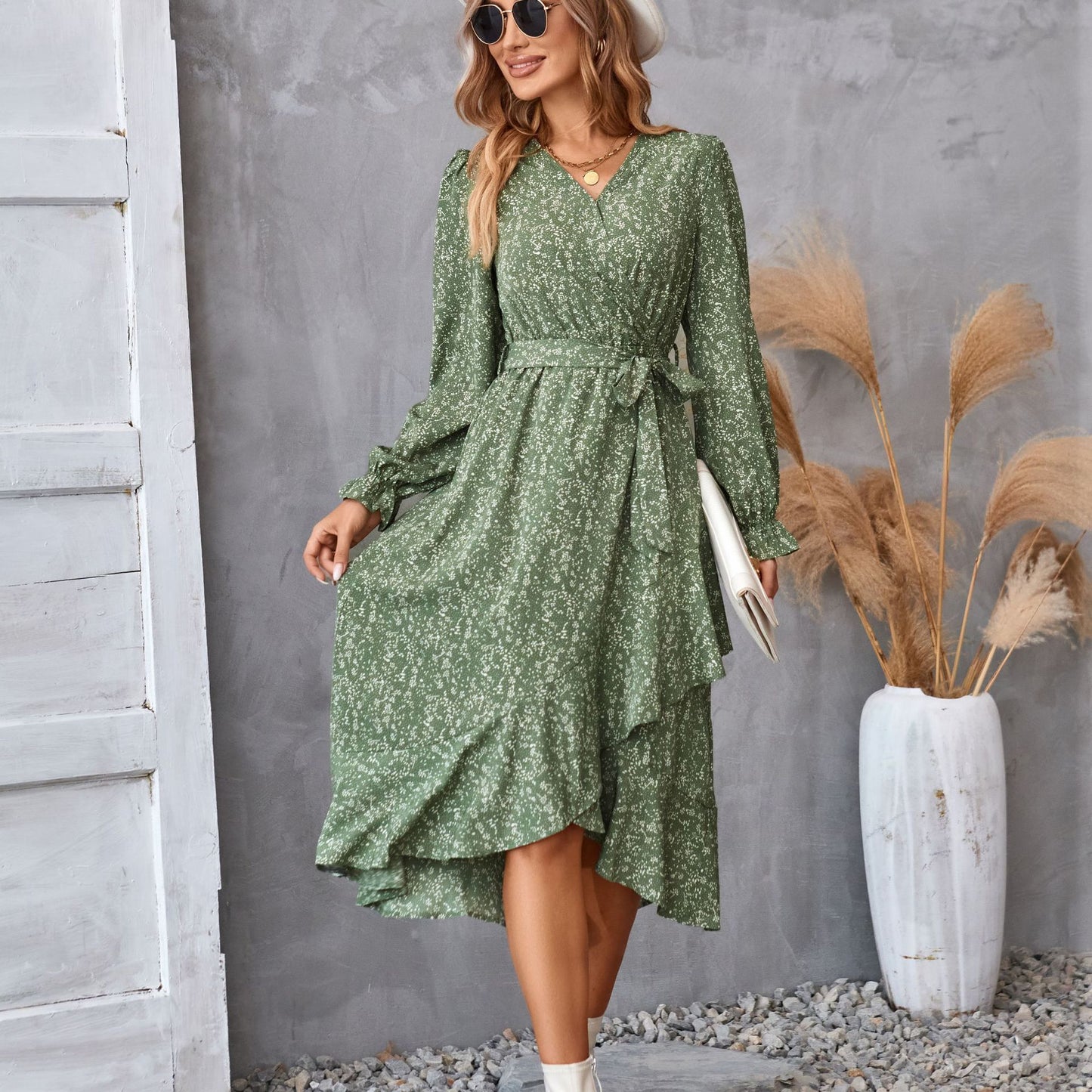 Robe Élégance Fleurie