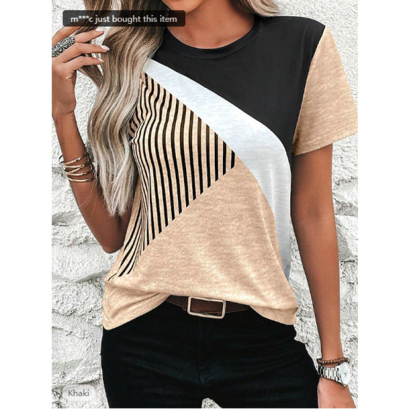 T-shirt Géométrique 3D