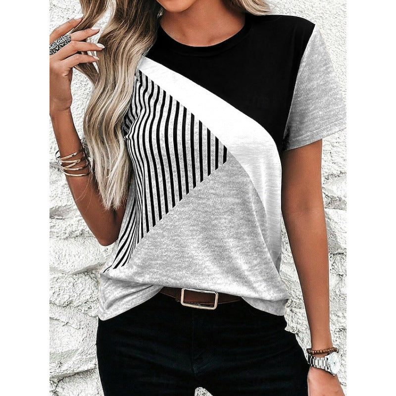 T-shirt Géométrique 3D