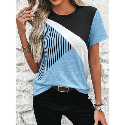 T-shirt Géométrique 3D