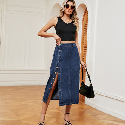 Jupe Cargo Denim Street